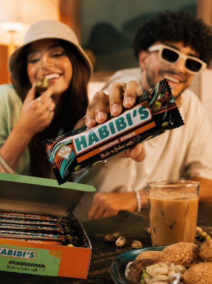 Habibi’s Dubai Riegel Milchschokolade 40g