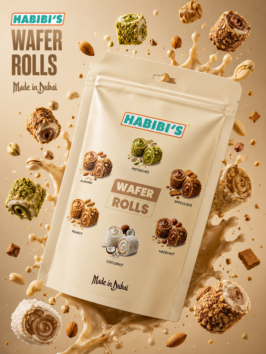 Habibi's Waffelröllchen Mix 100g