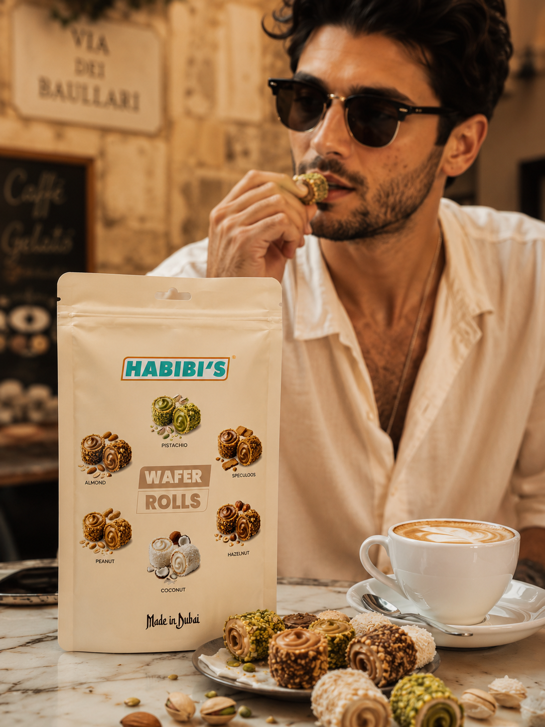 Habibi’s Wafeltjes Mix 100g